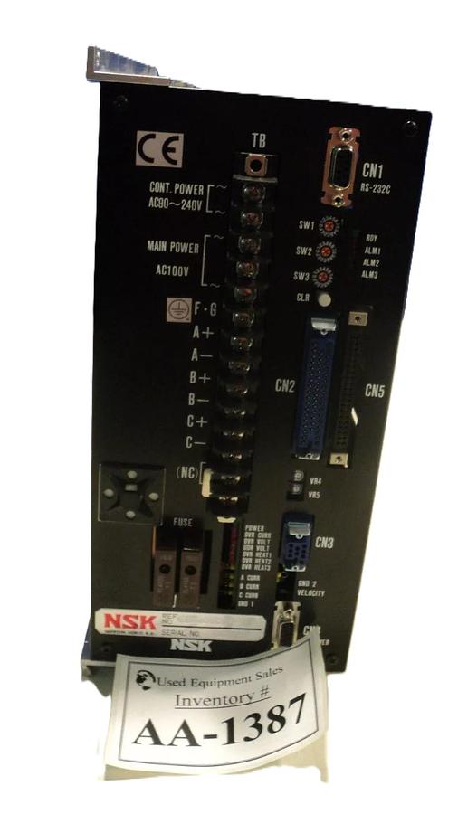 Used NSK EE0408C59-25 Servo Drive Motion Controller Robot Automation Working Surplus