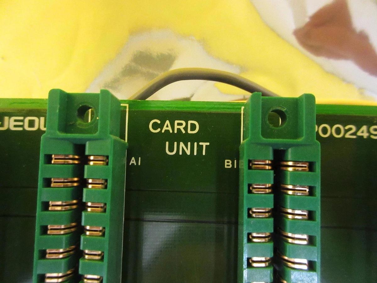 Used JEOL MP002495 CARD UNIT Backplane Board PCB JEM-2010F Used Working