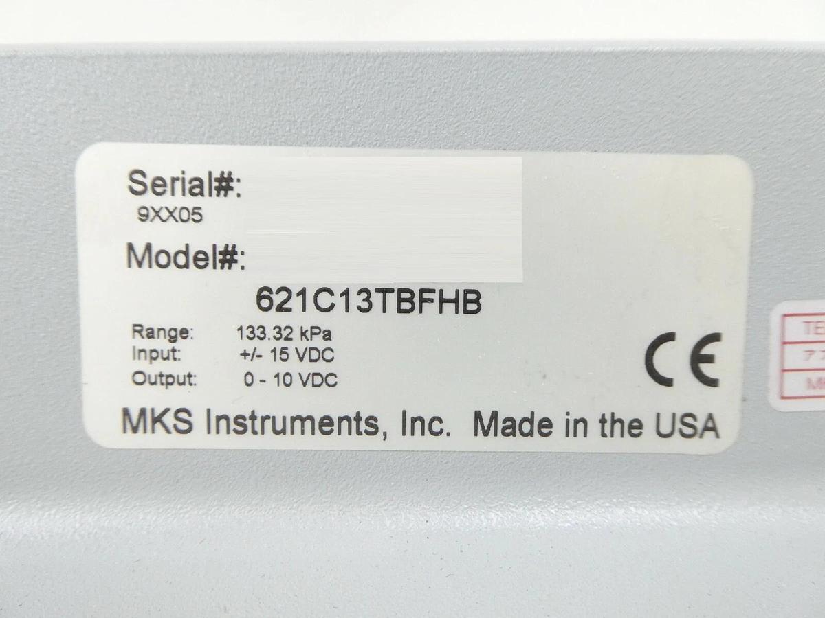 Used MKS Instruments 621C13TBFHB Remote Transducer and Signal Conditioner TEL Working
