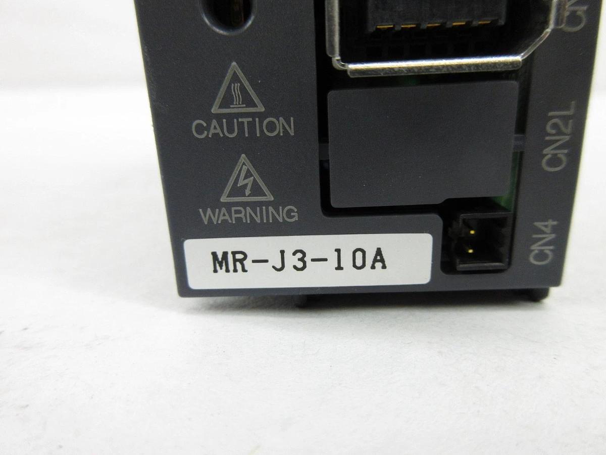 Used Mitsubishi MR-J3-10A AC Servo Amplifier MELSERVO Used Working