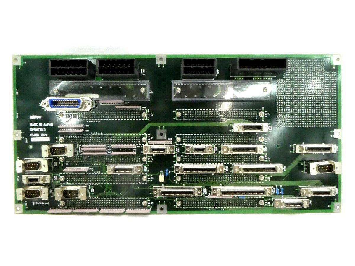 Used Nikon 4S018-849 Backplane Interface Board PCB OPDMTHX3 NSR-S204B Working Spare