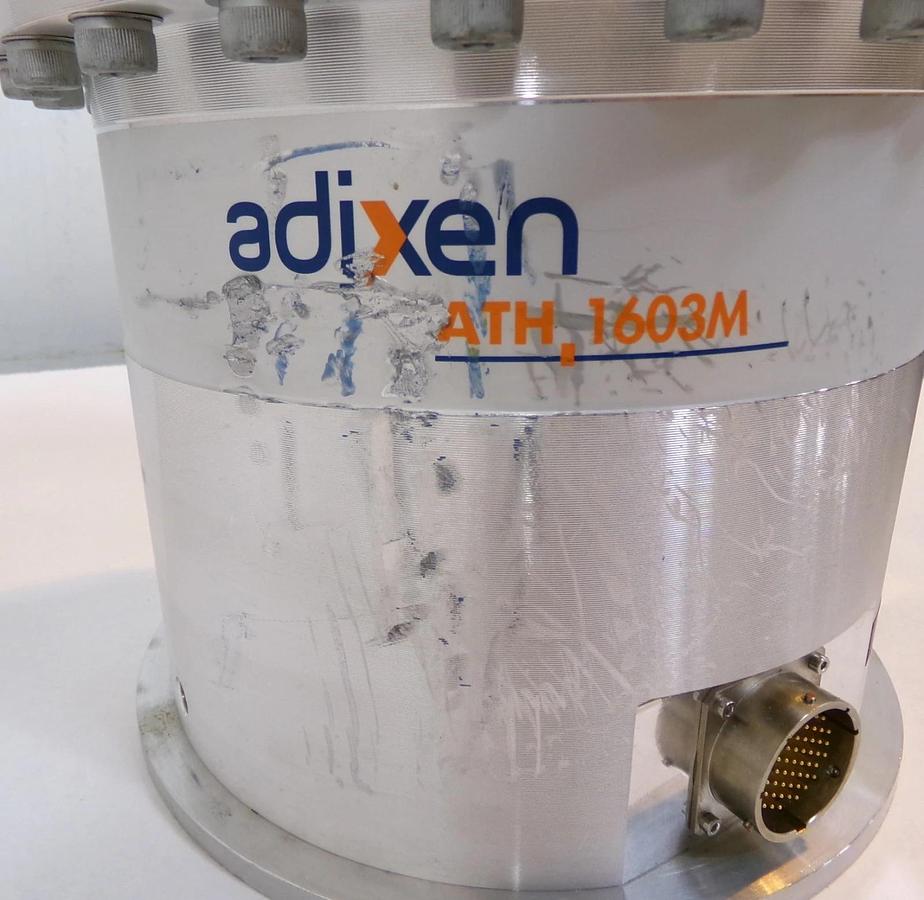 Used Alcatel Adixen ATH1603M Turbomolecular Pump Pfeiffer Turbo Untested Surplus