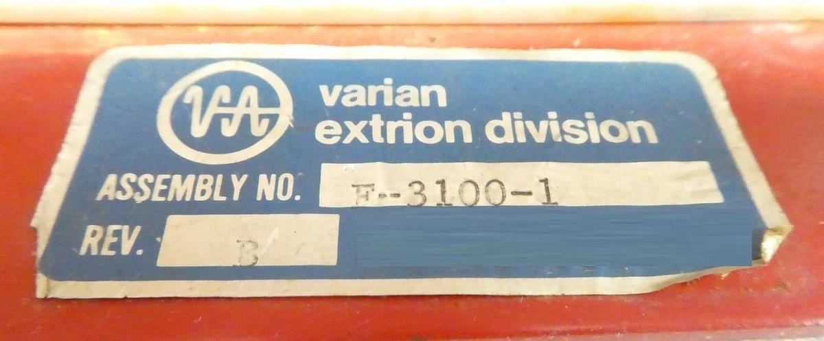Used Varian Ion Implant F3287-001 Filament Power Supply F-3100-1 F3100001 Working