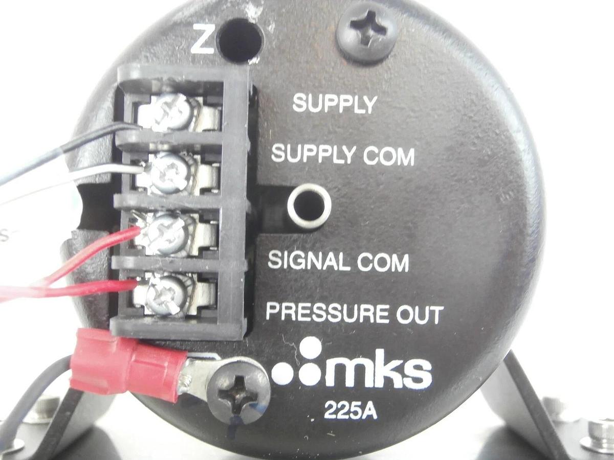 Used MKS Instruments 225A-24596 Baratron Pressure Transducer Type 225A Tested Working
