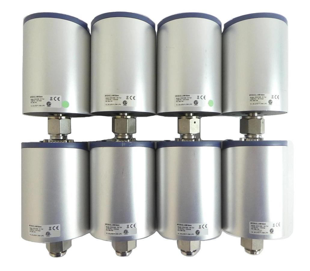Used Inficon CDG100D Baratron Transducer Reseller Lot of 8 Working Surplus
