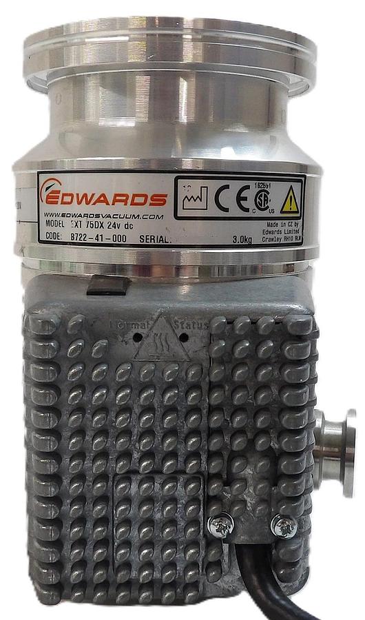 Used EXT 75DX Edwards B722-41-000 Turbomolecular Pump Turbo Untested As-Is