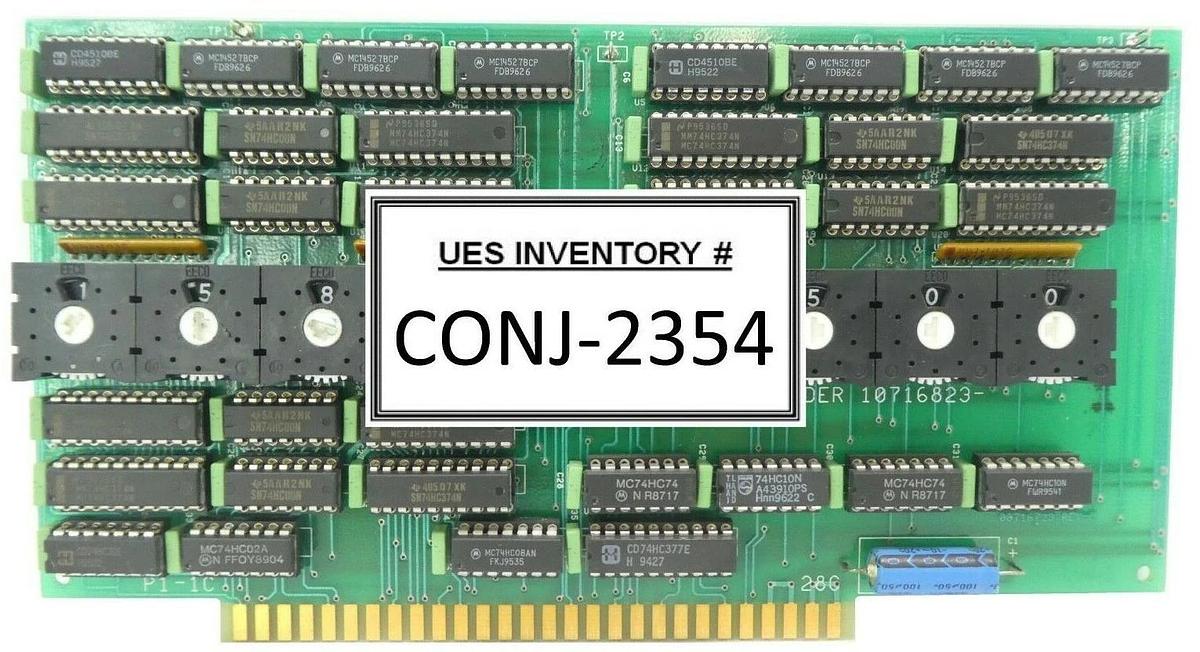 Used Varian Semiconductor VSEA 10716823 Area Divider PCB Card Working Surplus