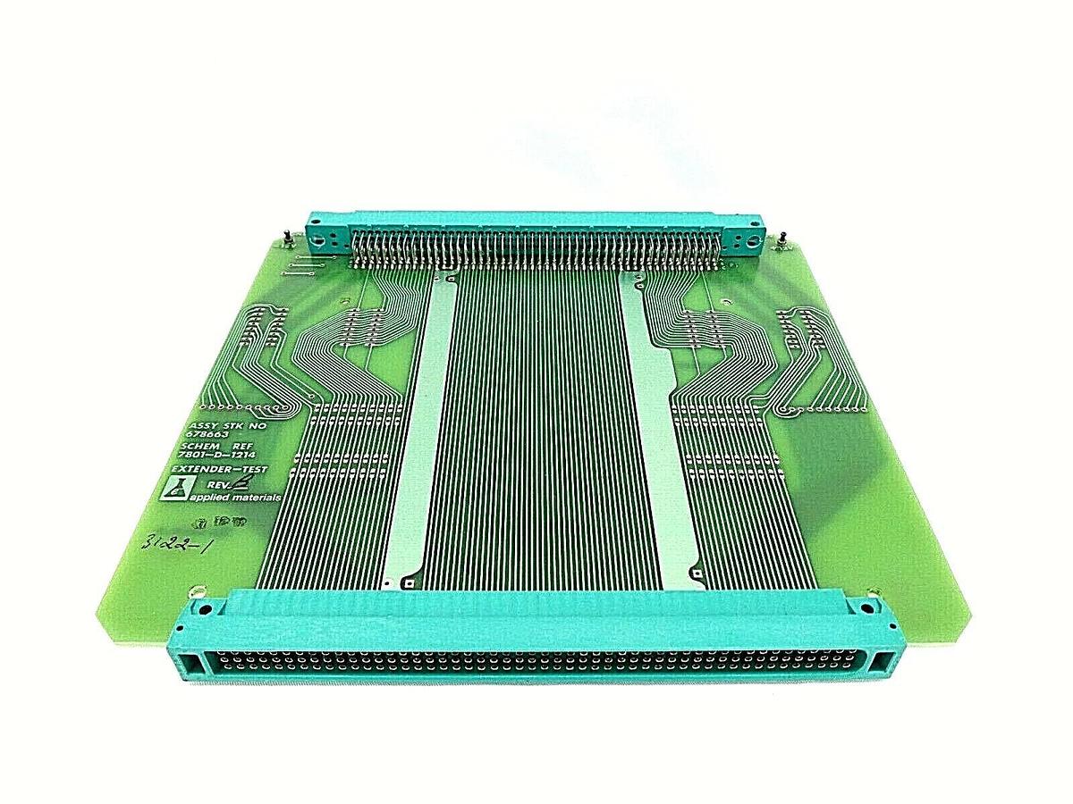 Used AMAT Applied Materials 678663 Test Extender Board PCB Working Surplus