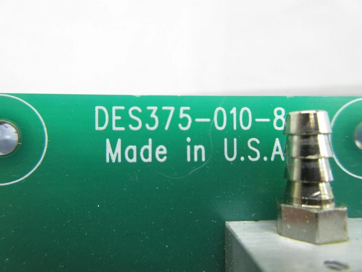 Used TECO Pneumatic DES375-010-8 1-Port Pneumatic Manifold Board PCB HA010E1 Working