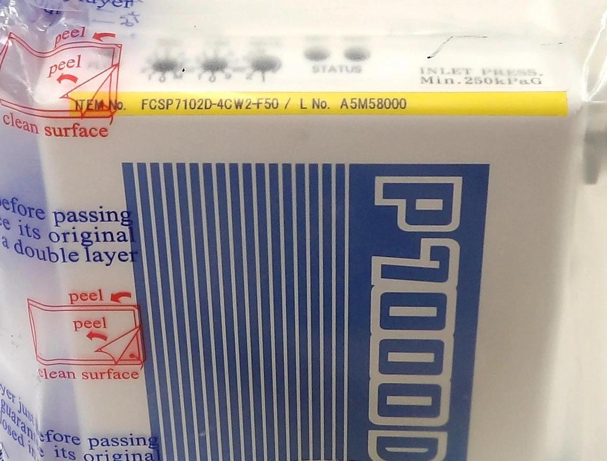 Used Fujikin FCSP7102D-4CW2-F50 Flow Control System P7000D MFC New Surplus