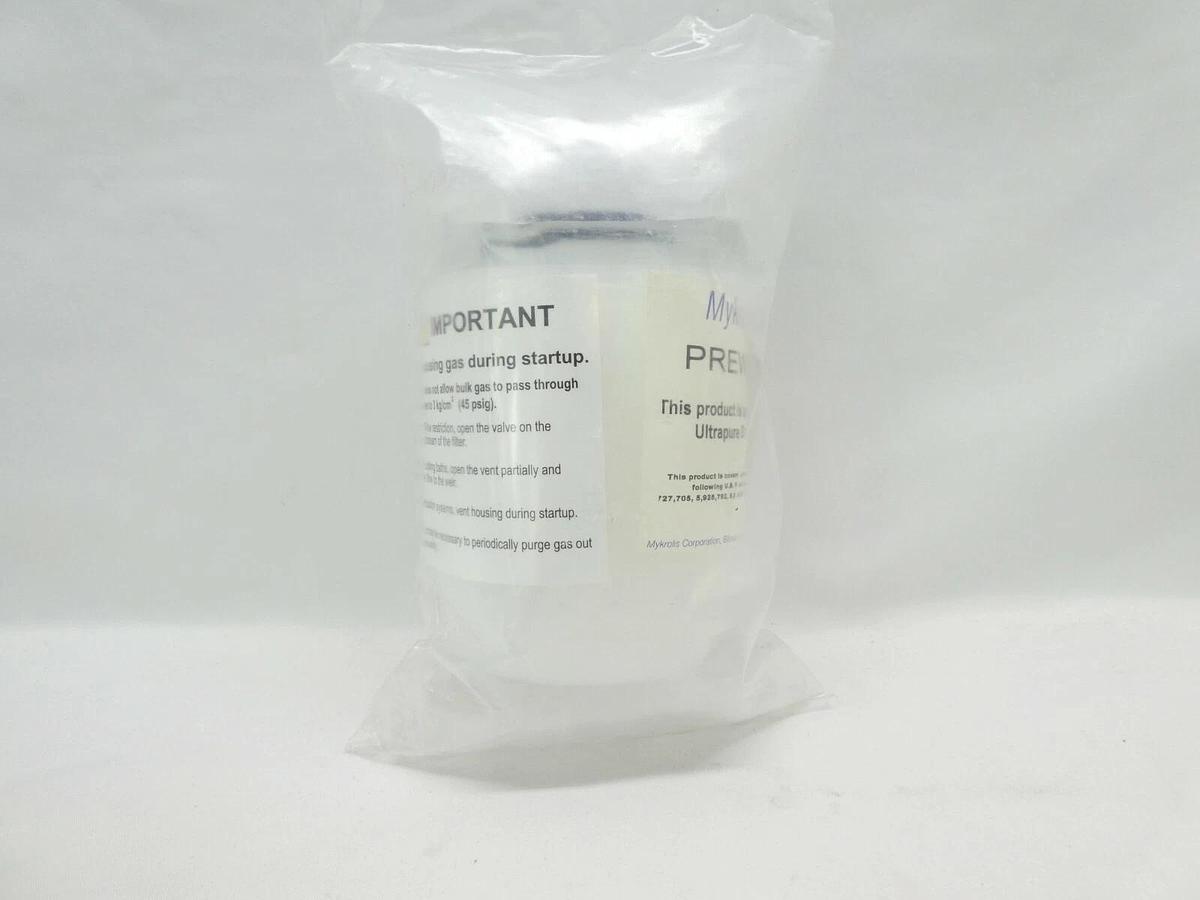 Mykrolis QCCGSTX01 Prewet Cartridge Chemical Filter QuickChange ATX 4" New