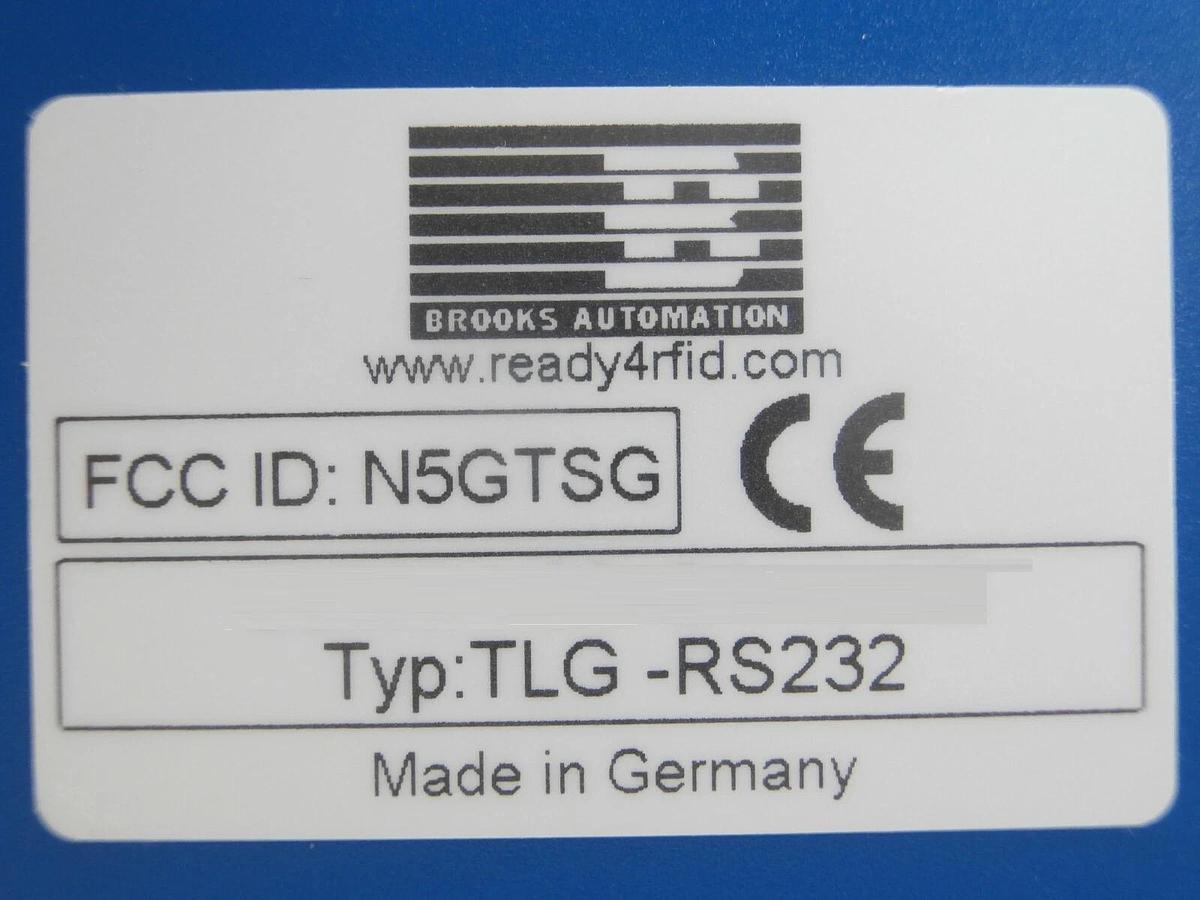 Used Brooks Automation TLG-I2-AMAT-R1 Transponder Set with Antenna ANT-2K15 Spare