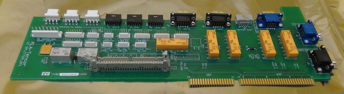Used KLA-Tencor 546399 Interface Card PCB UI SPLITTER, SP1 Used Working