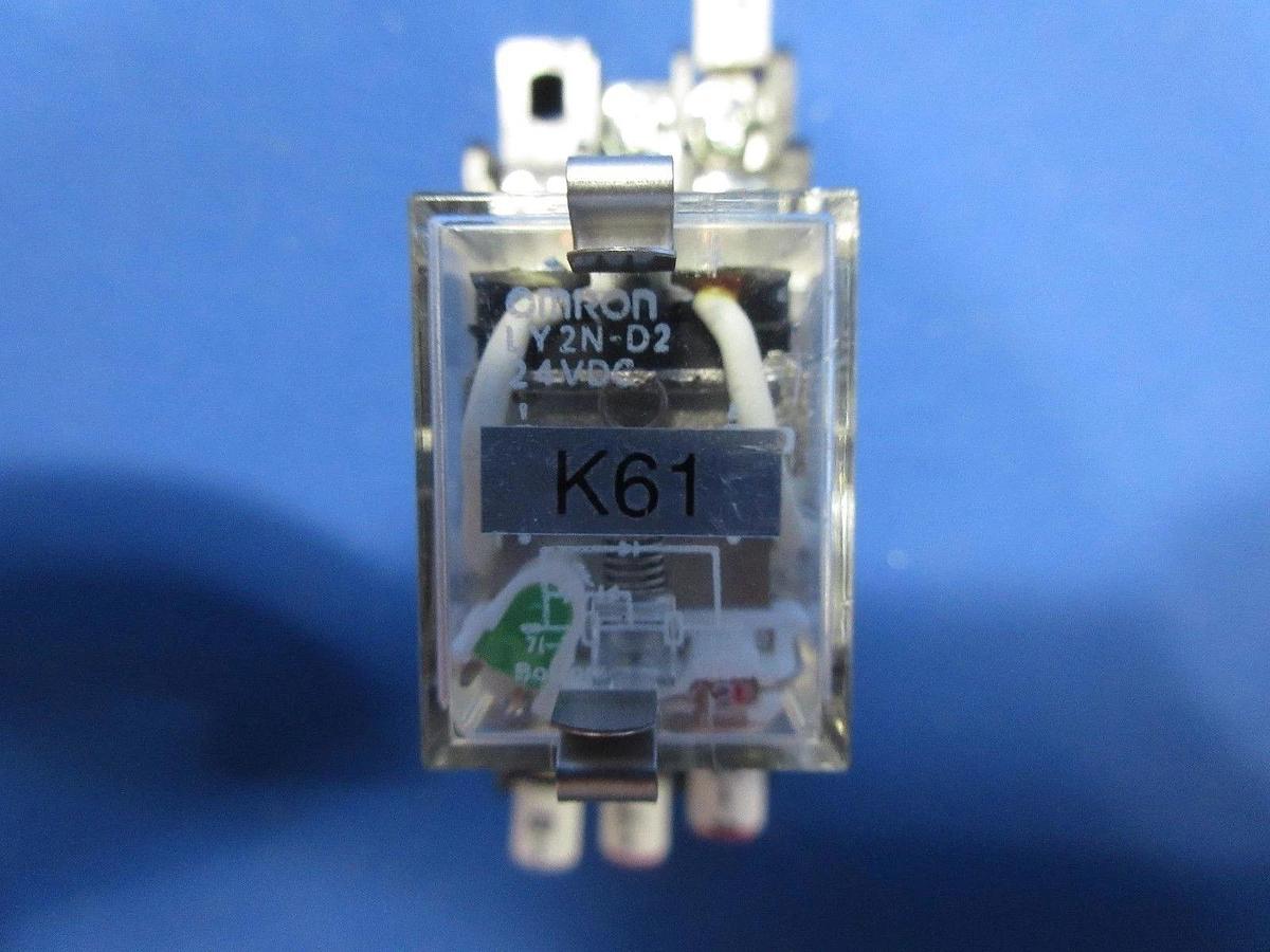 Used Omron MY2N-D2 Relay Lot of 147 LY2N-D2 MY4N-D2 G2R-2-SND Used Working