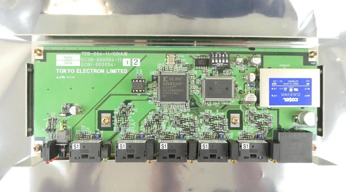 Used TEL Tokyo Electron EC80-000184-12 4-Port Hub TEB004-12/GOHUB PR300Z Working