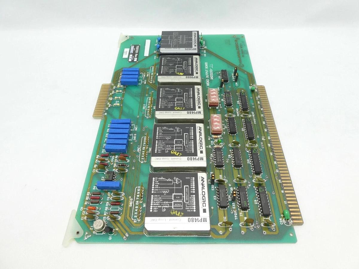Used Analogic ANDS2001-4 Midas Output PCB Card D4-8624 Varian VSEA F9093001 Working