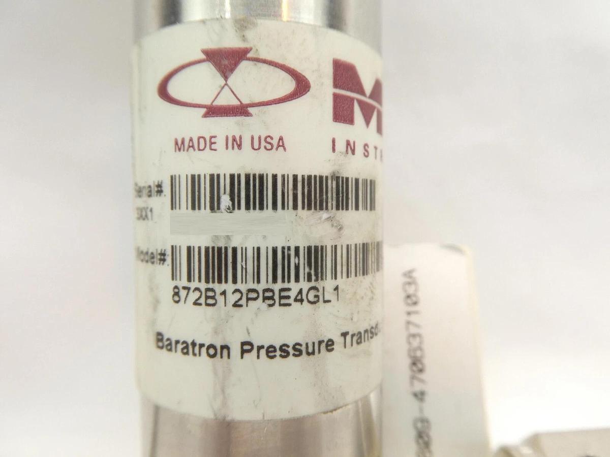 Used MKS Instruments 872B Baratron Pressure Transducer Reseller Lot of 8 Working