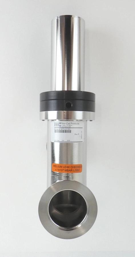 Used Nor-Cal Products 3870-01331 Pneumatic Angle Valve Reseller Lot of 2 Working