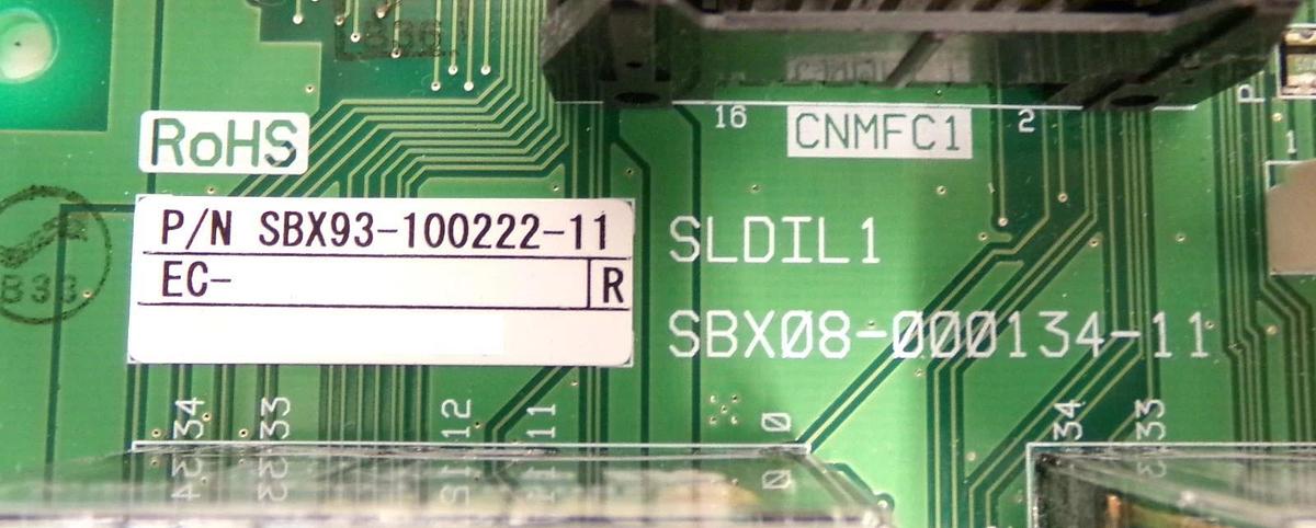 Used Sinfonia Technology SBX08-000134-11 SLDIL1 PCB SBX93-100222-11 Lot of 4 Working