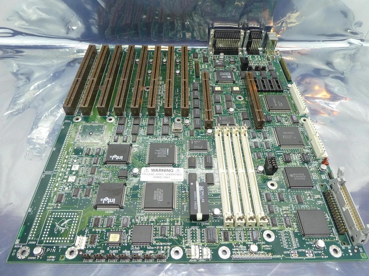 Used Phoenix Technologies 614726-004 PhoenixBIOS Mother Board PCB 540581-001 Working