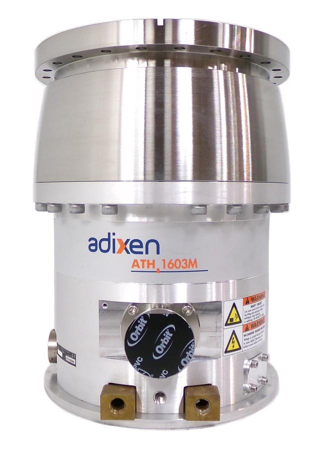 Used Alcatel Adixen ATH1603M Turbomolecular Pump Pfeiffer Turbo Untested Surplus