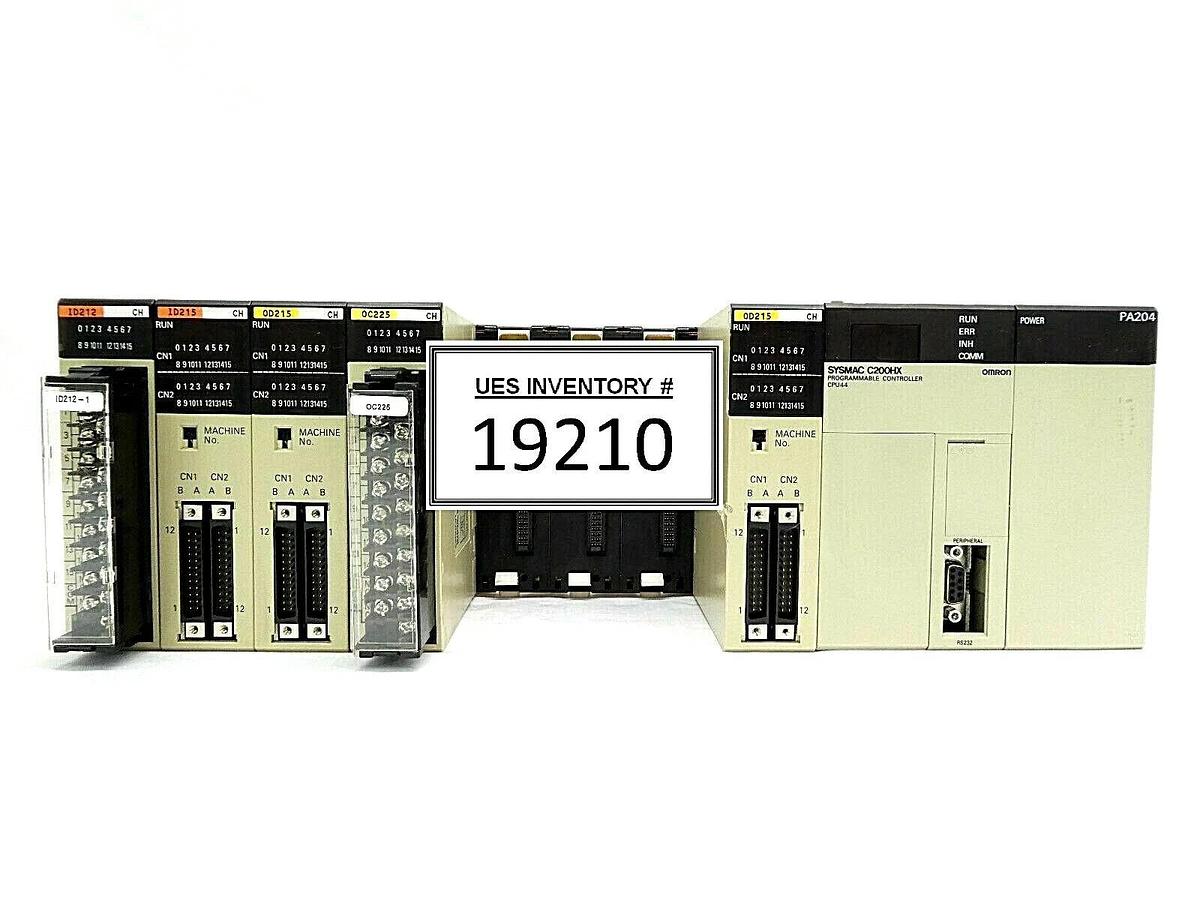 Used Omron C200HX Programmable Logic Controller PLC Microbar Trackmate CPU44-E Spare