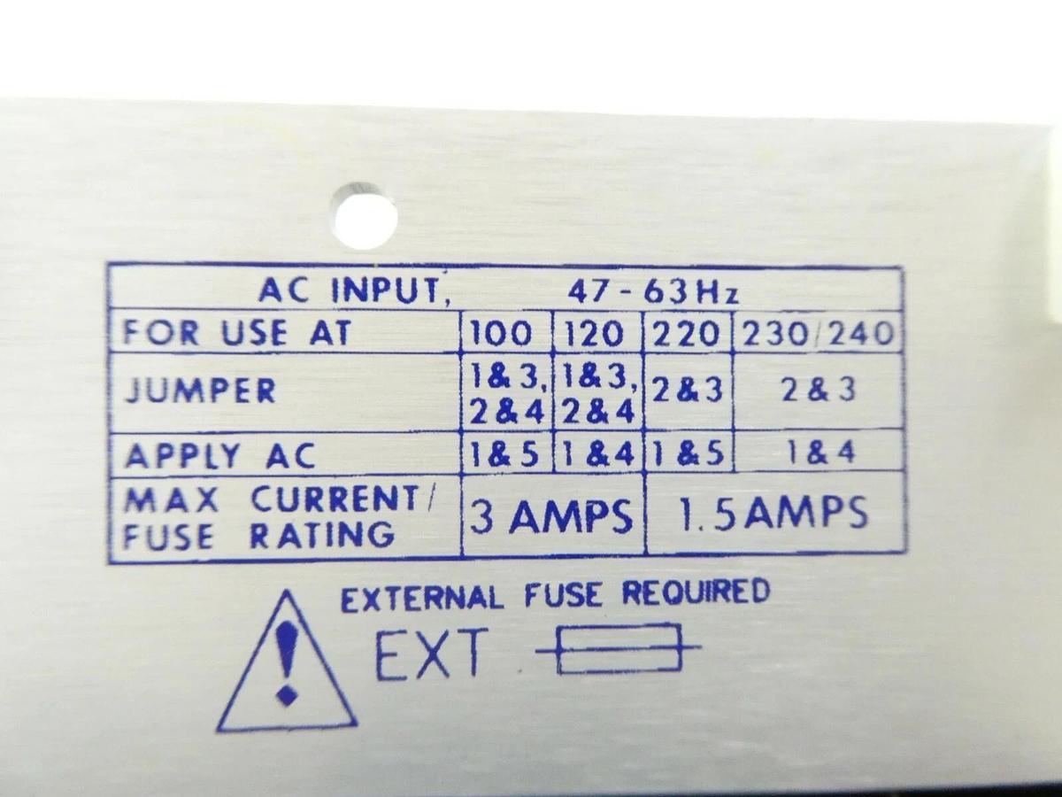 Used Power-One HDD15-5-A Power Supply ±15V KLA Instruments 2132 Working Surplus