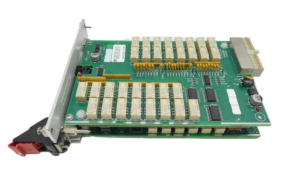 Used MKS Instruments AS01500-10-1 Interlock Module PCB CDN497 AMAT 0190-61381 Working