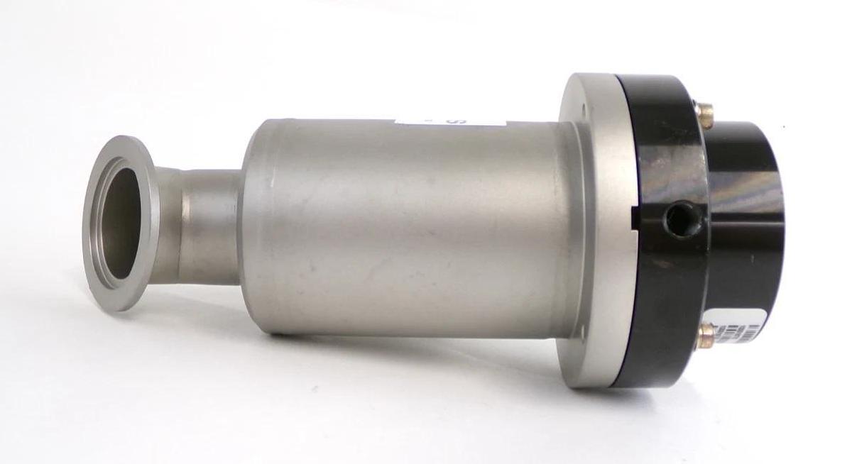 Used MKS Instruments 100016770 UHV Angle Valve Reseller Lot of 2 Working Surplus