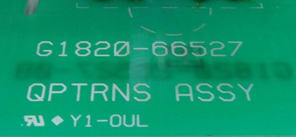 Used Yokogawa Analytical Systems G1820-66527 Qptrns Assembly PCB Working Surplus