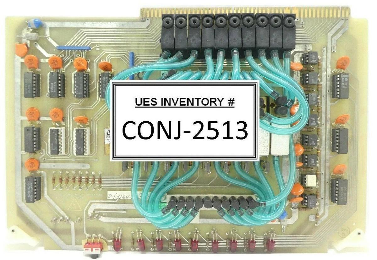 Used Varian Semiconductor VSEA D-F3164001 Electro Pneumatic Interface PCB Card Rev. C
