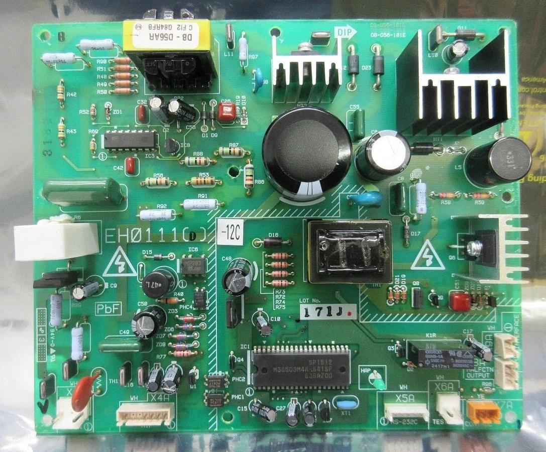 Used DIP EH0111(D)-12C Power Supply PCB EH0111 TEL Tokyo Electron Lithius Working