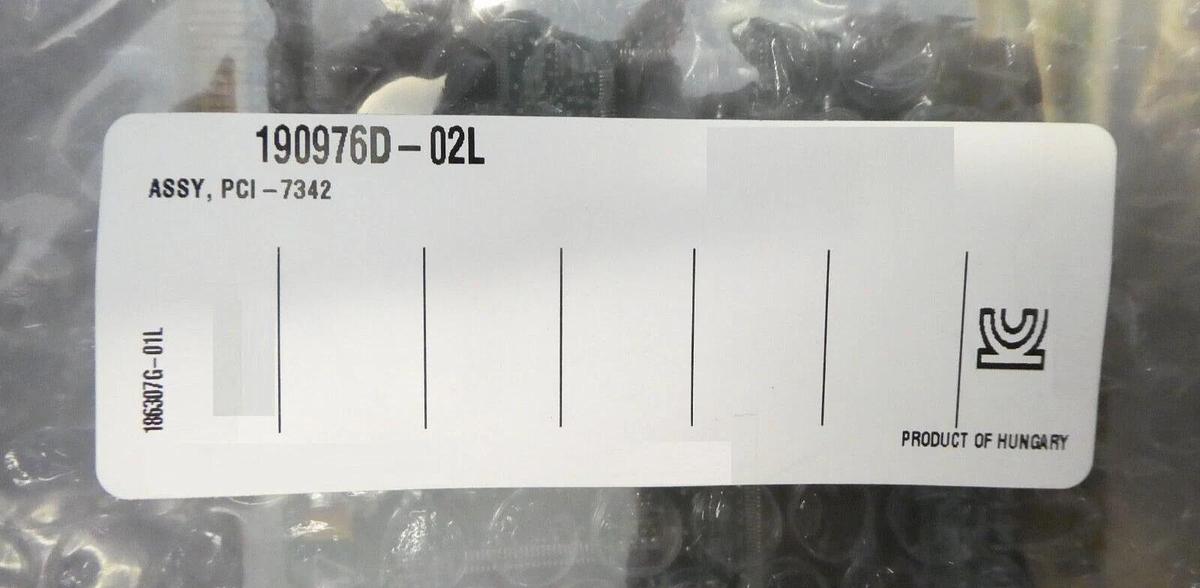 National Instruments 190976D-02L 2-Axis Motion Controller PCB Card PCI-7342 New