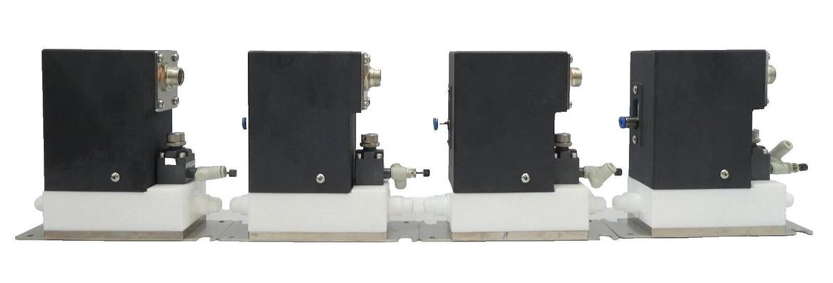 Used CKD AMF-V-X1 Air Operated Chemical Valve TEL DEV Solution Reseller Lot of 4