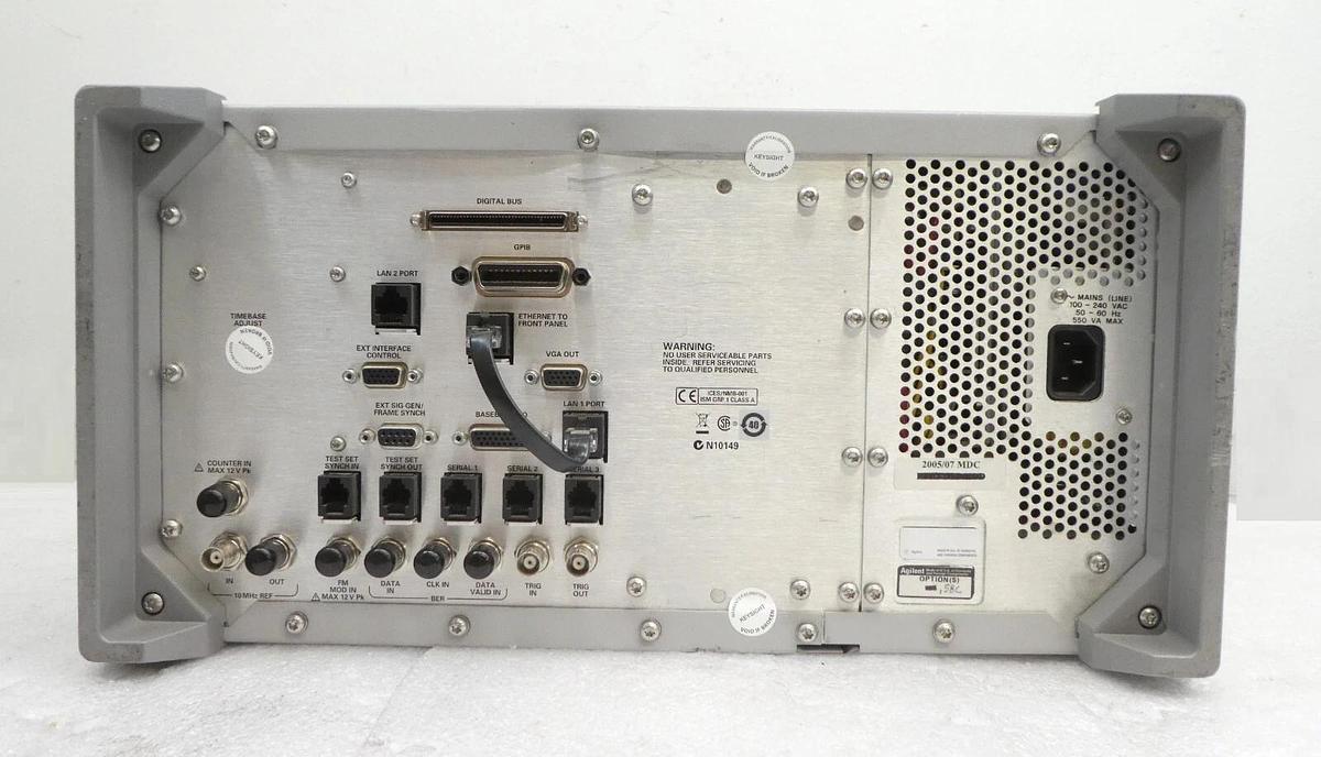 Used Agilent E5515C Wireless Communications Test Set 8960 002 003 58C Spare Working