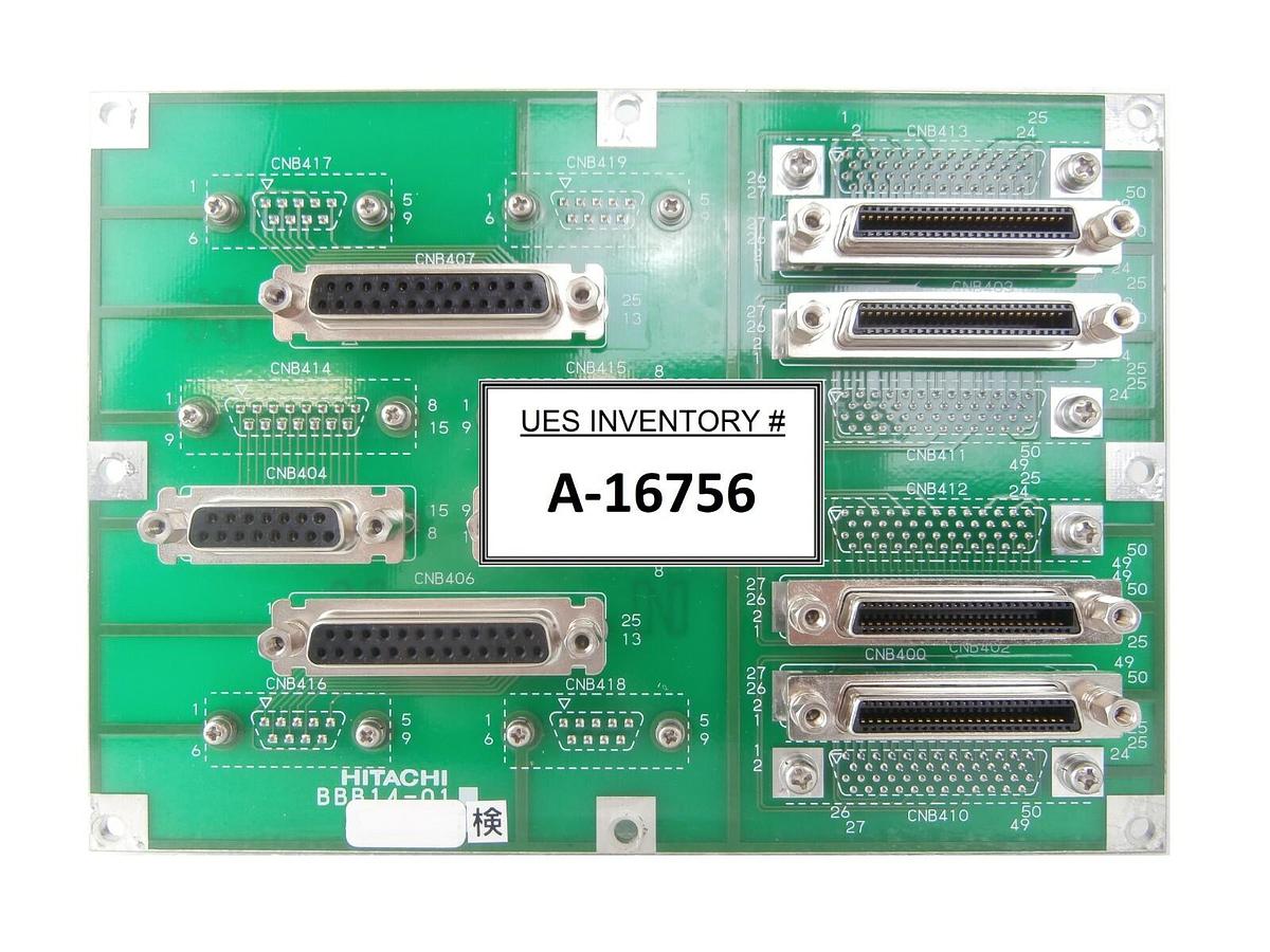 Used Hitachi BBB14-01 Backplane Board PCB M-712E Shallow Trench Etcher Working