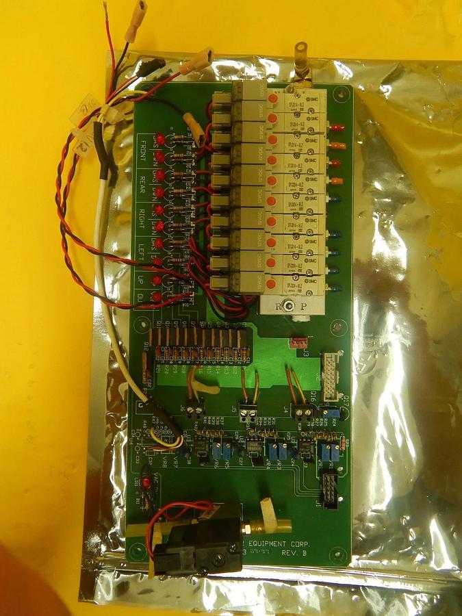 Used Semiconductor Equipment Corp 4496-023 Pneumatic Manifold PCB 410 Bonder Used