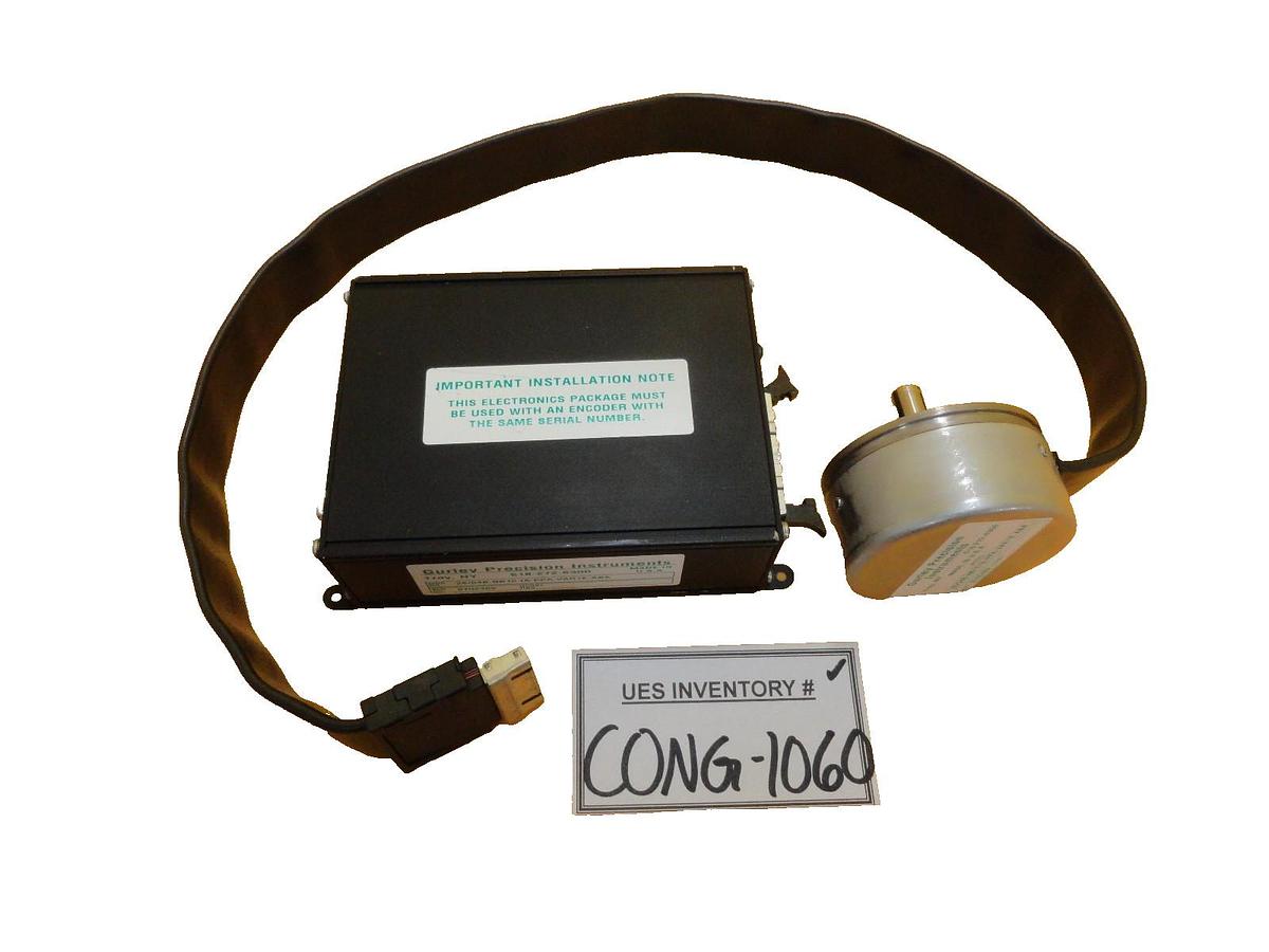 Used Gurley Precision 25/045-NB16-IA-PPA-VAR1E-ABA Motor and Encoder Set Used Working
