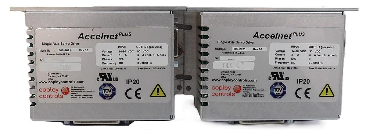Used Copley Controls 800-2021 Single Axis Servo Drive Lot of 2 Working