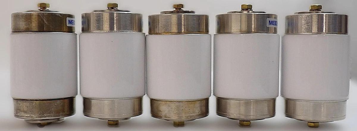 Used Meiden 12110017 12110035 Variable Vacuum Capacitor Lot of 5 Working