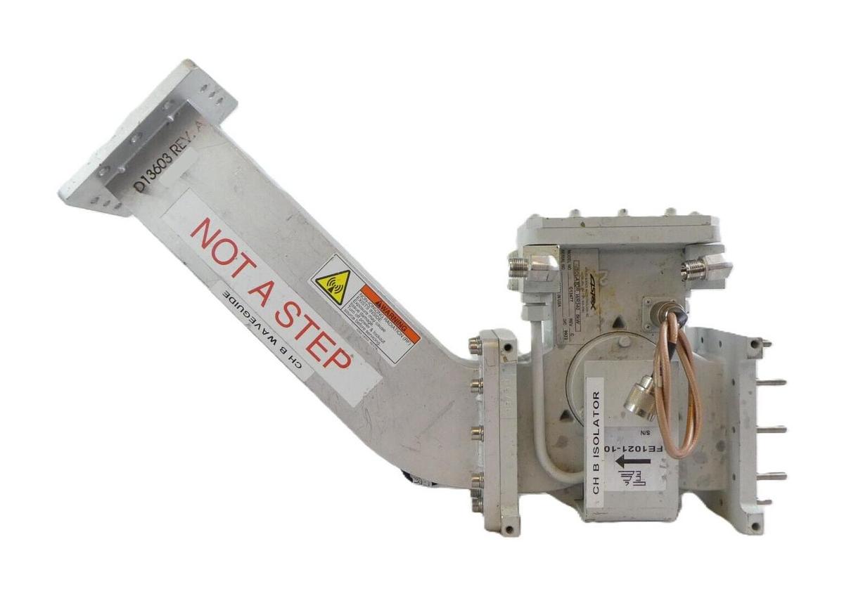 Used ASTeX C13477 Magnetron Waveguide 6kW Isolator WR340 Assembly D13604 Working