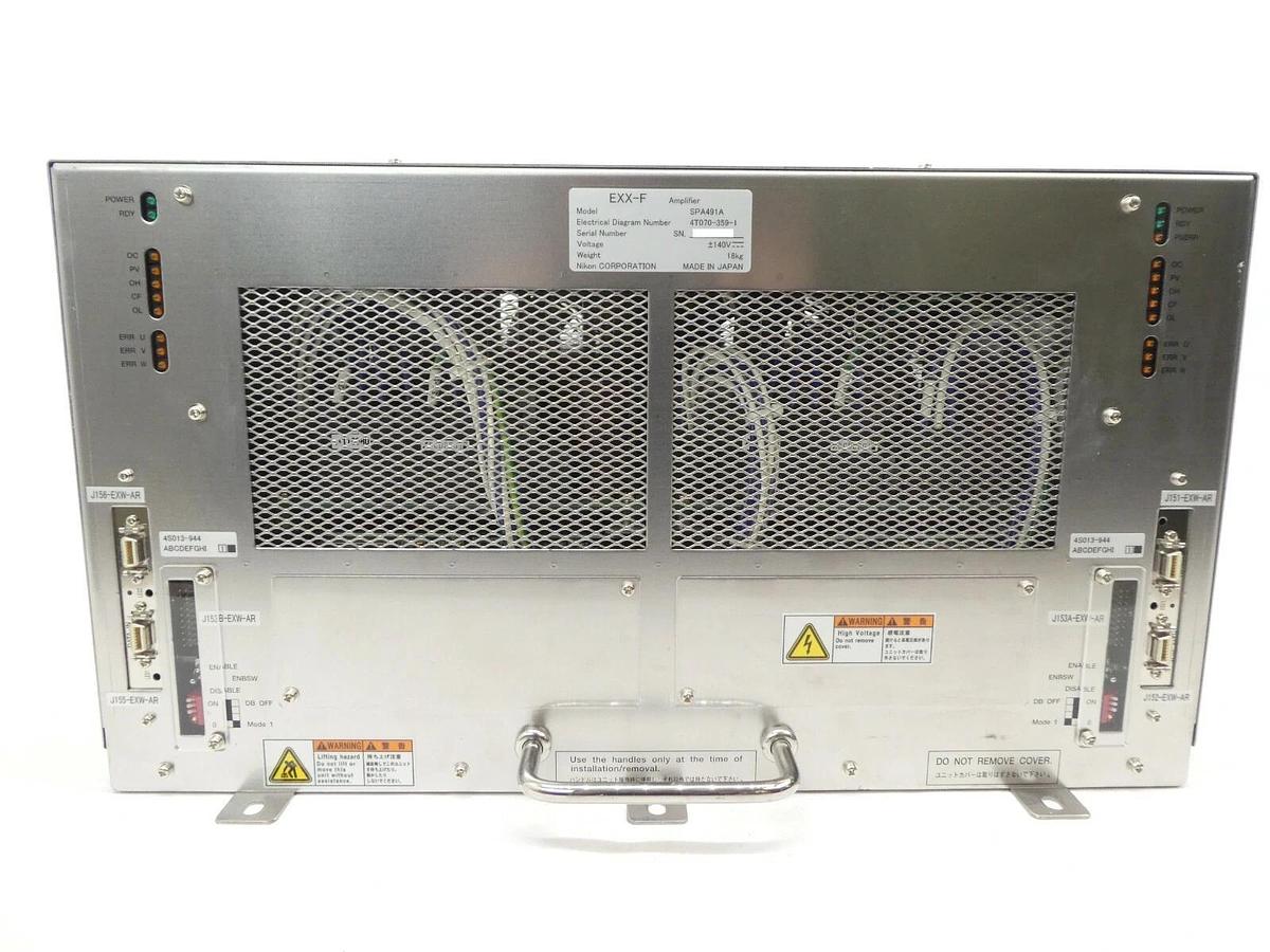 Used Nikon 4T070-359-1 EXX-F Amplifier Module SPA491A 4S013-944 NSR Series Working