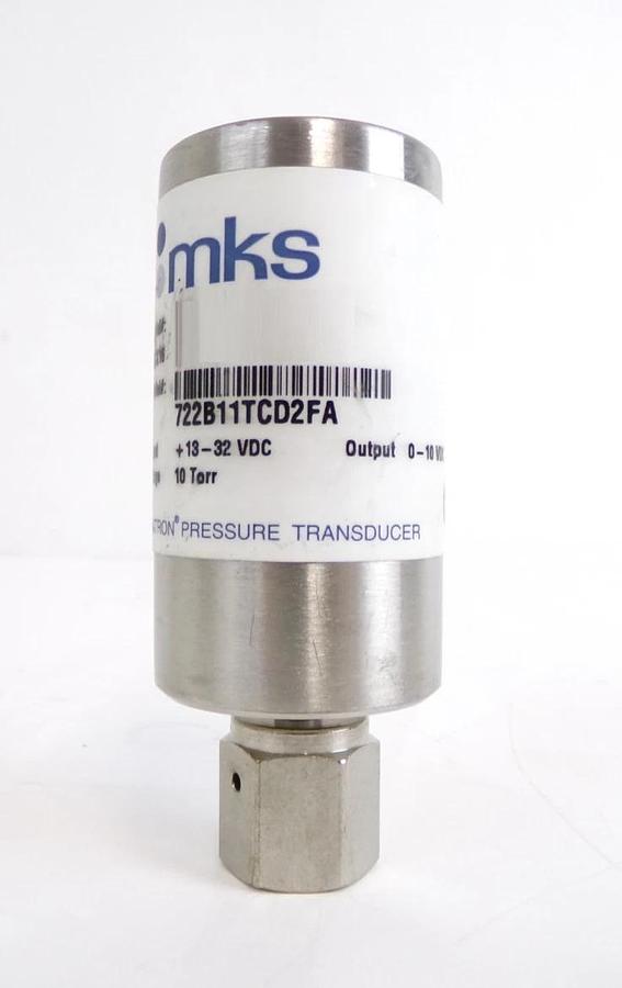 Used MKS Instruments 722B11TCD2FA Baratron Pressure Transducer 722B Lot of 3 Surplus