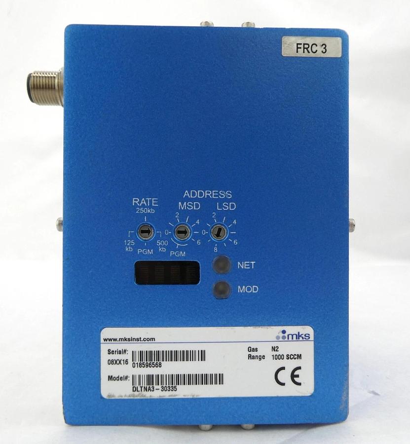 Used MKS Instruments DLTNA3-30335 Flow Ratio Controller DELTA III Working Surplus