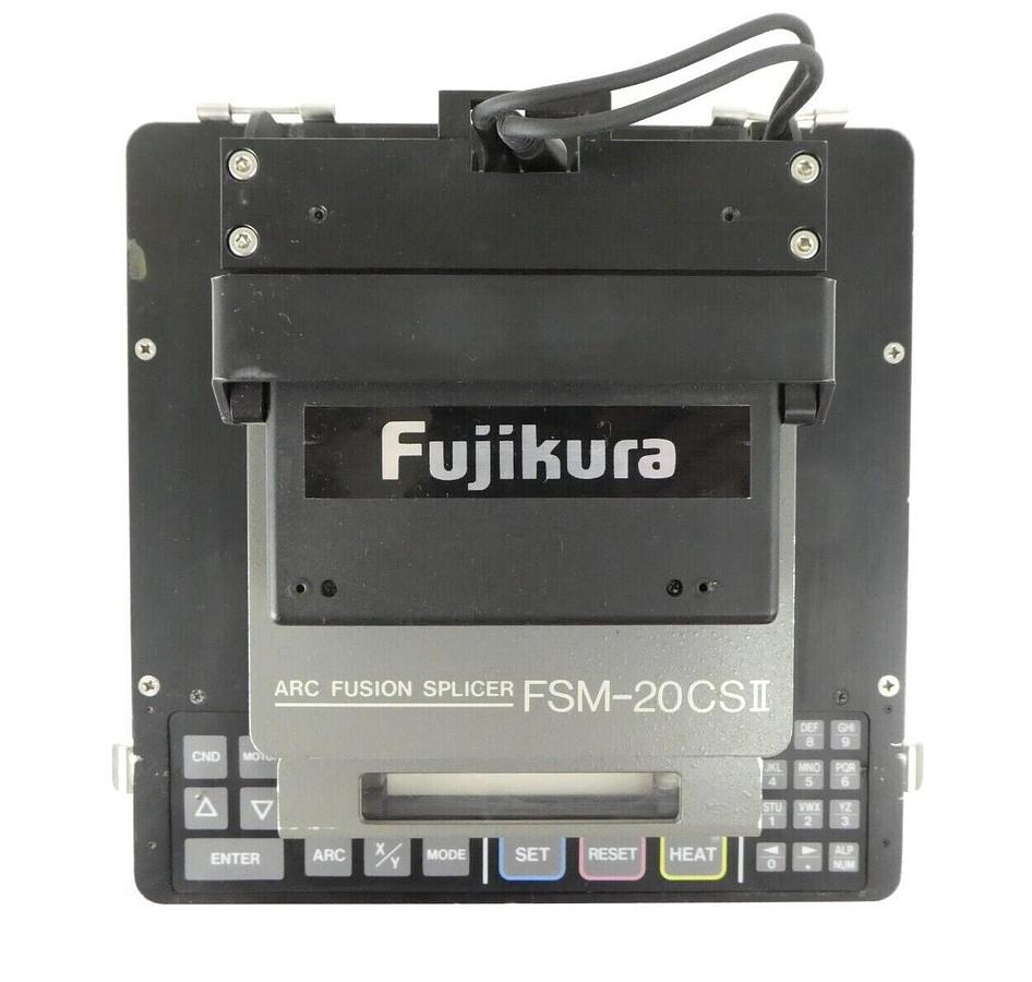 Used Fujikura FSM-20CSII Fiber Optic Arc Fusion Splicer Untested As-Is