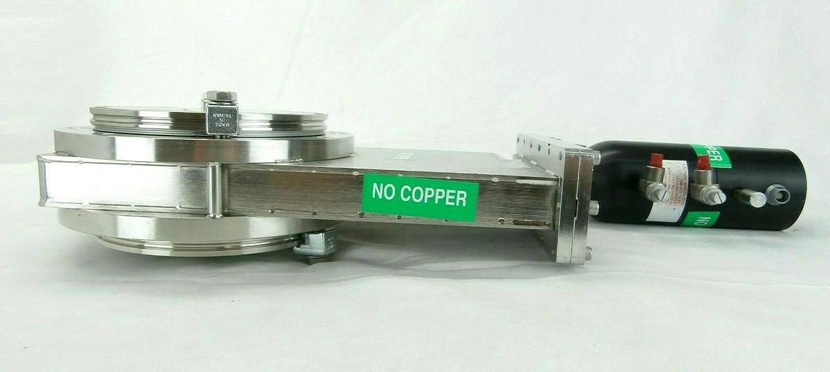 Used Edwards DN 200 6" ISO-F Pneumatic Gate Valve No Copper Working Spare