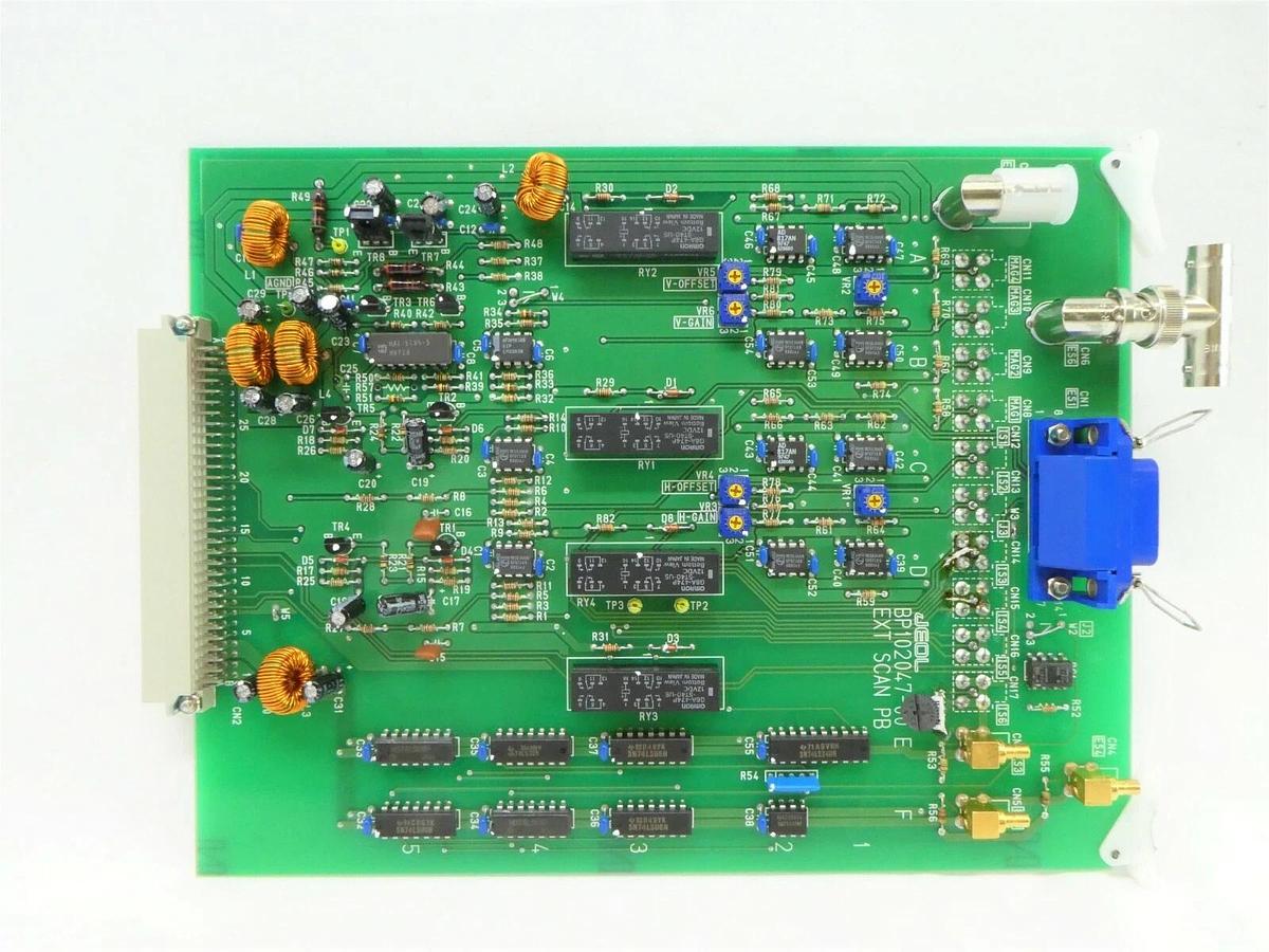 Used JEOL BP102047-00 EXT SCAN PB PCB Card JWS-2000 SEM Wafer Detect Working Spare