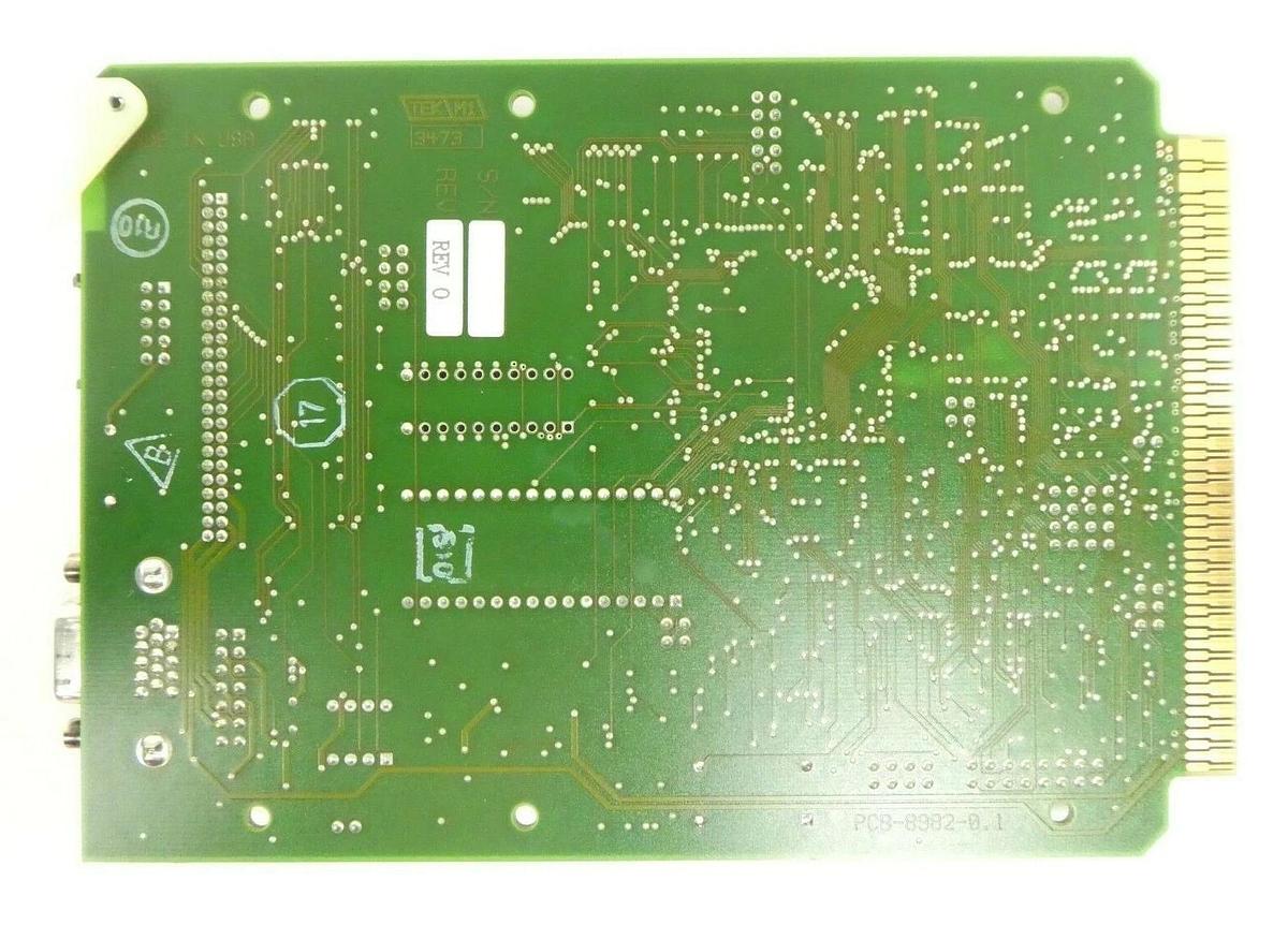 Used Ziatech ZT 8982 VGA/FPD Interface PCB Card Varian 350D Ion Implanter Working