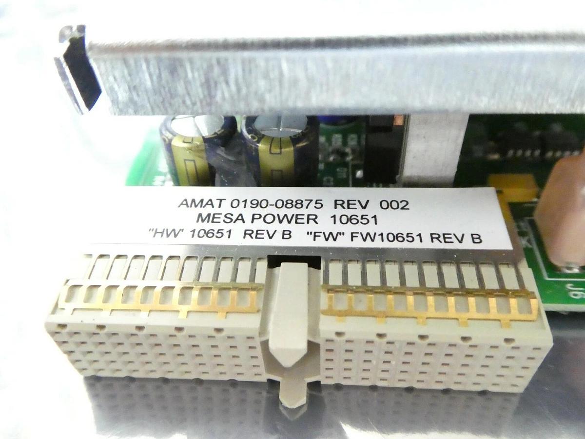Used Mesa Power Systems 10651 100 Watt UPC PCB Card AMAT 0190-08875 Working Surplus