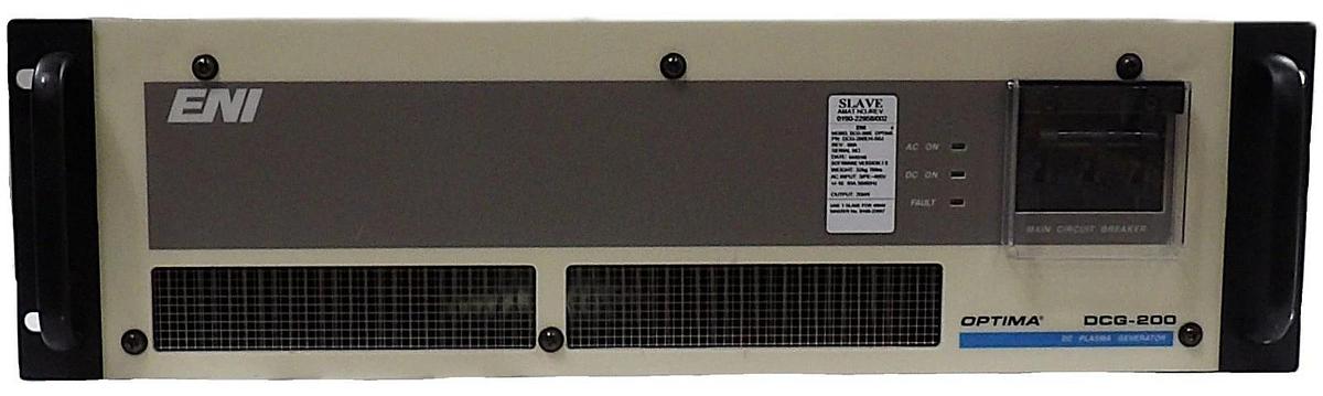 Used DCG-200E Optima ENI DCG-200EH-S0J DC Plasma Generator 20kW Slave Surplus